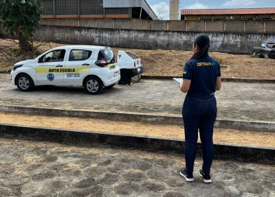 notícia: Detran Amapá promove mutirão e aplica 285 exames teóricos e práticos, em Laranjal do Jari