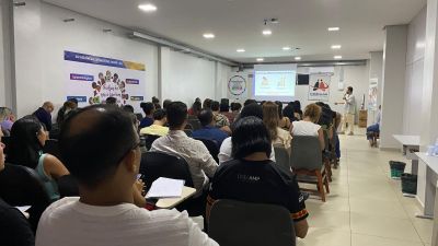 notícia: Governo do Amapá capacita profissionais da Atenção Básica de Saúde em manejo clínico da tuberculose em crianças e adolescentes