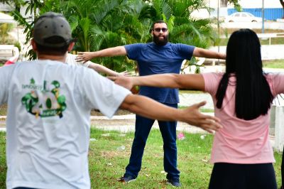 notícia: Governo do Amapá promove piquenique para usuários do Centro de Atenção Psicossocial Gentileza, em Macapá