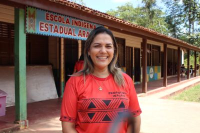 notícia: ‘Vai ficar marcado na história do povo Wajãpi’, afirma pedagoga de escola indígena sobre projeto do Governo do Amapá