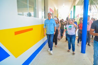 notícia: Governador Clécio Luís acompanha reta final das obras de reconstrução da Escola Estadual Coaracy Nunes, em Macapá 