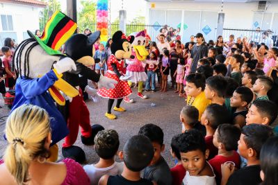 notícia: Governo do Amapá leva projeto ‘Criança Feliz’ aos moradores do Residencial São José, em Macapá 