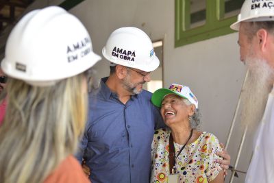 notícia: Governador Clécio Luís acompanha andamento das obras de reforma e ampliação do Centro de Referência em Saúde do Trabalhador, em Macapá