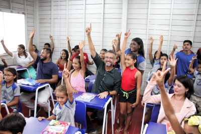 notícia: 'Aqui é onde se cultiva o futuro', celebra governador Clécio Luís ao entregar escola estadual reconstruída pela gestão no Amapá