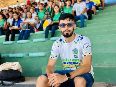 notícia: ‘O Enem é a porta de entrada para um futuro melhor’, diz professor do Bailique no 'Aulão Show' do Governo do Amapá