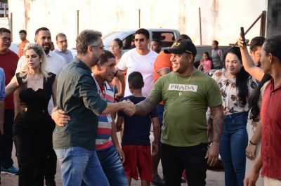 notícia: Governador Clécio Luís visita Igarapé da Fortaleza para acompanhar obras e dialogar novos projetos de mobilidade urbana