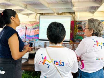 notícia: Ueap expõe pesquisas educacionais e culturais na Folia Literária Internacional do Amapá, realizada pelo Governo do Estado