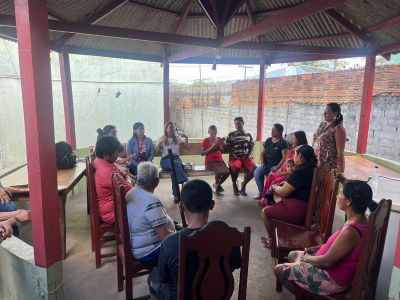 notícia: Governo do Amapá reforça diálogo de combate à violência contra a mulher indígena, em Oiapoque 