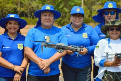 notícia: Governo do Estado capacita profissionais da Polícia Científica do Amapá como operadores de drones para perícia 