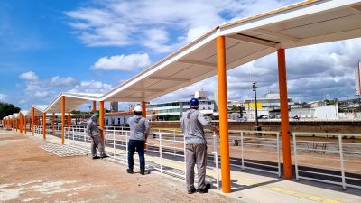 notícia: Amapá em Obras: Governo do Estado entra na reta final da 1ª etapa do Terminal Hidroviário do Trapiche Santa Inês