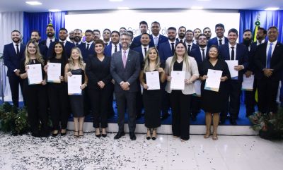 notícia: 'Peritos e técnicos qualificados e motivados reforçam a segurança pública', destaca governador ao nomear 42 servidores da Polícia Científica do Amapá