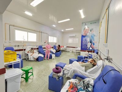 notícia: Unacon amplia horário para quimioterapia e reforça atendimento humanizado aos pacientes com câncer no Amapá