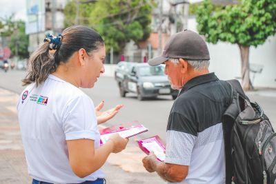 notícia: Governo do Estado realiza ação para sensibilizar homens pelo fim da violência contra as mulheres