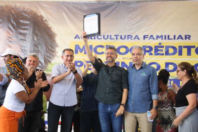 notícia: ‘Focada na nossa realidade e um exemplo para o Brasil’, destaca governador Clécio Luís no lançamento de microcrédito para a agricultura familiar