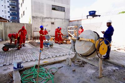 notícia: Reconstrução do prédio do Sine realizada pelo Governo do Amapá vai trazer conforto e qualidade no atendimento do trabalhador