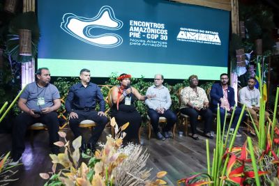 notícia: Amapá apresenta experiências da bioeconomia e negócios verdes no segundo dia dos ‘Encontros Amazônicos Pré-COP30’