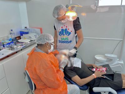 notícia: Mais Sorriso: Governo do Amapá leva atendimento odontológico gratuito para população de Santana