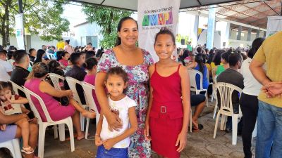 notícia: 'Vai garantir a ceia de Natal', diz moradora ao receber kit de alimentos do programa Amapá sem Fome