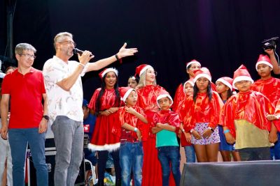 notícia: 'Encerramos essa programação com uma festa para todos', celebra governador Clécio Luís durante 'Natal Luz' do Parque Aeroportuário