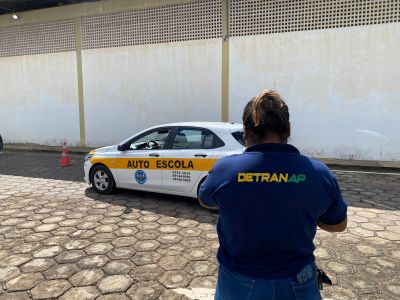 notícia: Detran Amapá realiza mutirão de provas práticas de direção veicular em Macapá e Santana