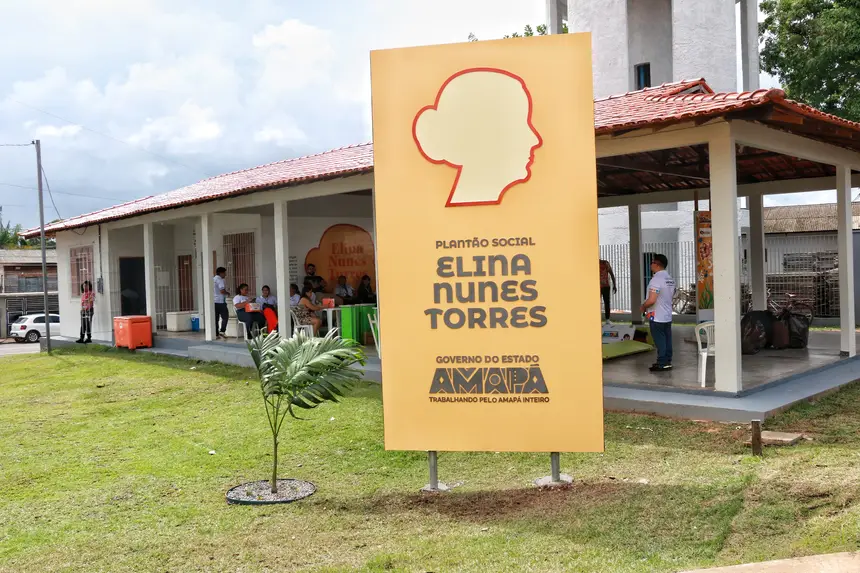 Centro de Convivência do residencial homenageado com o nome da Elina Nunes Torres, moradora que teve práticas de solidariedade com a comunidade do bairro Congós