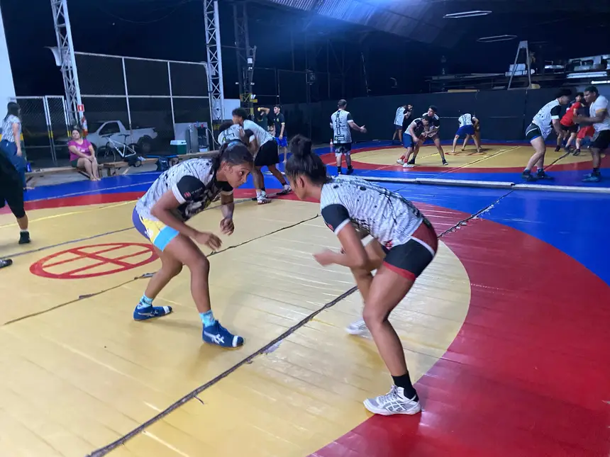 Foto: Sanderson Dias A rotina de treinos é intensa na busca pelo lugar mais alto do pódio.
