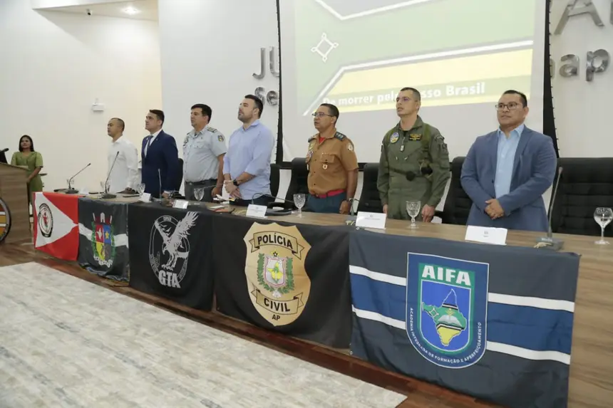 Foto: José Baía/Agência Nagib Solenidade ocorreu na Zona Norte de Macapá