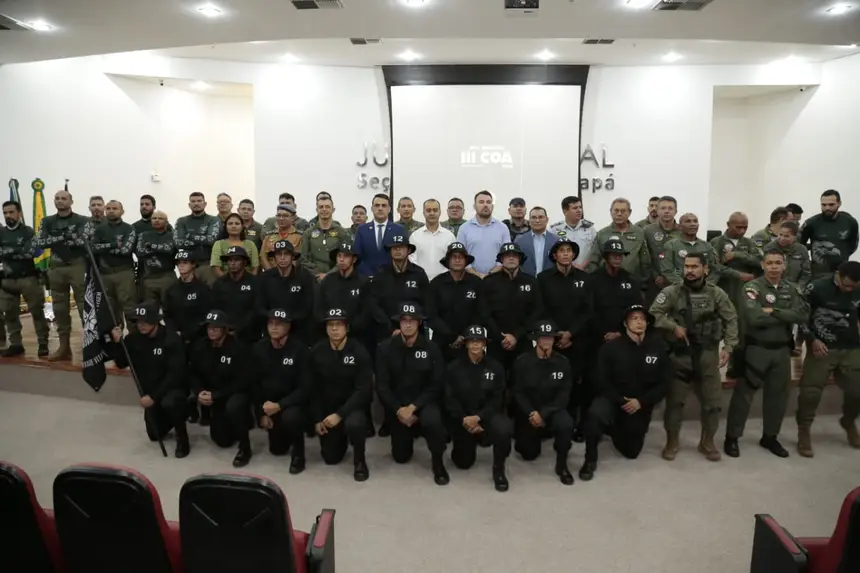 Equipes do GTA e Gaesp, do Pará prestigiam os alunos do III COA