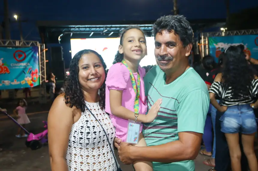 Foto: Adriano Monteiro/GEA Pais de Mirela Joana expressaram gratidão ao ver a filha ter oportunidade de interagir com outras crianças