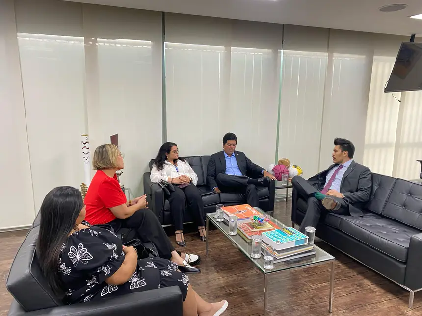 Foto: Sanderson Dias Governo do Amapá busca novas parcerias em Brasília para ampliar investimentos em infraestrutura esportiva e projetos de incentivo ao esporte nos municípios do estado
