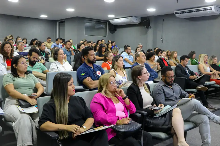 Foto: Ruan Alves/GEA Programação contou com profissionais de saúde e gestores da rede hospitalar