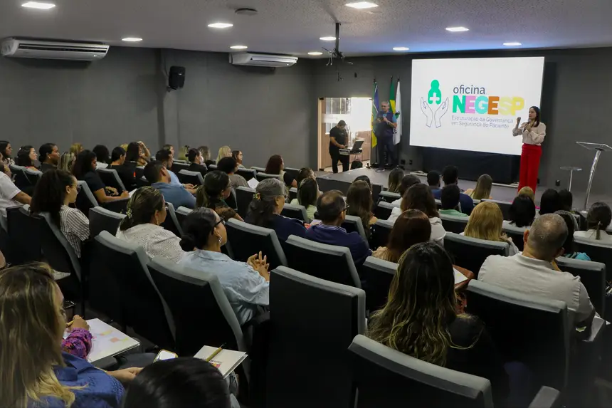 Foto: Ruan Alves/GEA Oficinas deram início à implantação do Núcleo Estadual de Gestão Estratégica da Segurança do Paciente no Amapá
