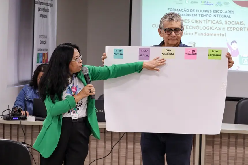 Formação foi realizada para aprimorar práticas pedagógicas
