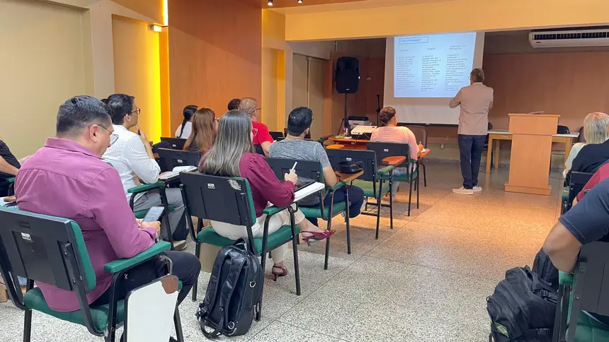 Os participantes vivenciaram práticas que combinam teoria e experiência