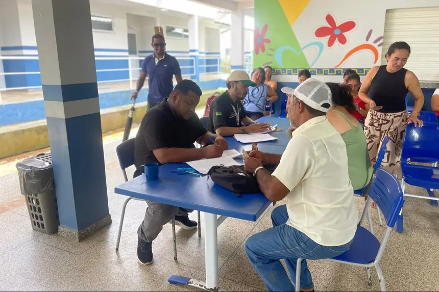 Ação de busca ativa de novos artesãos ocorrida no município de Oiapoque