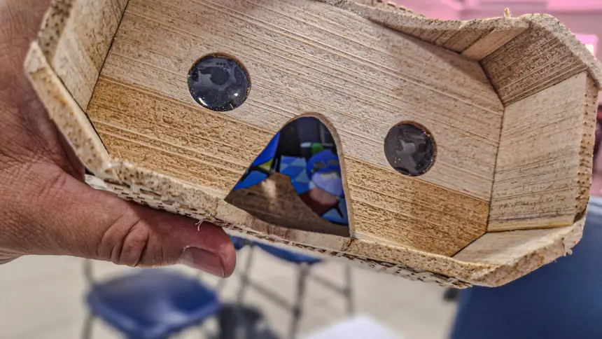 Óculos de realidade virtual 