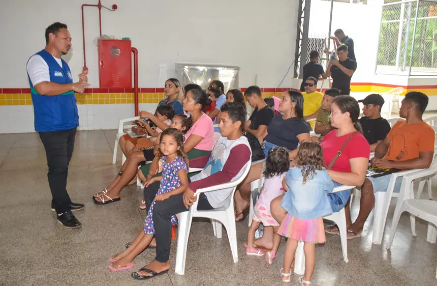 Diretor-geral de Atendimento, Wenderson Leite: "Governo do Amapá, por meio do Super Fácil das Águas, está fazendo essa diferença na vida das pessoas"