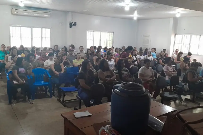 Capacitação em Ferreira Gomes juntamente com a equipe do município de Porto Grande  
