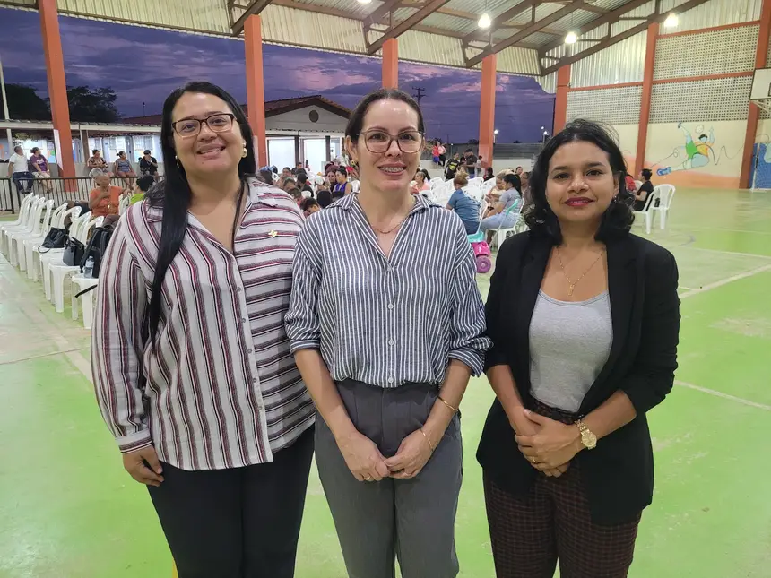 Representantes do escritório ABC Contabilidade,  Anny Carolina (advogada),  Andreia Belo (contadora)e Larissa Silva (advogada)