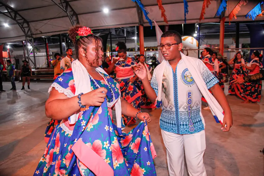 Espaço recebe grupos de capoeira, batuque, marabaixo e dos povos originários durante os nove dias de programação