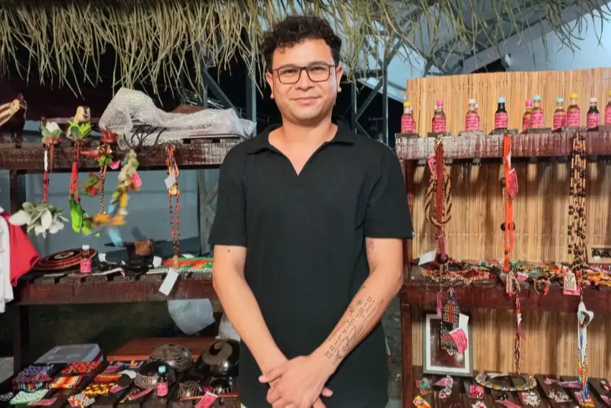 Yan Ynoré, de 25 anos, da etnia Karipuna