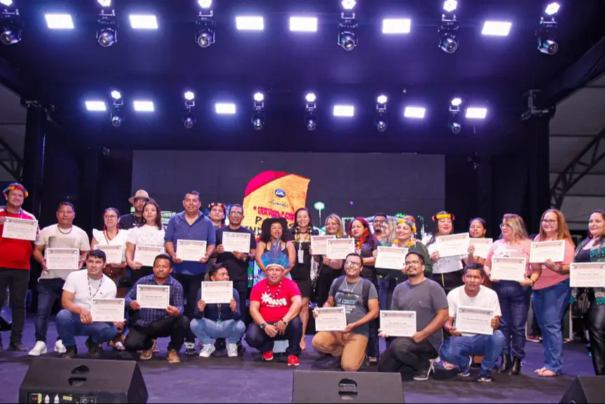 Premiação das 20 escolas estaduais indígenas do Amapá e Norte do Pará