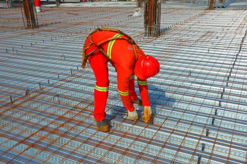 Novo HE possui lages com sistema moderno de construção de laje