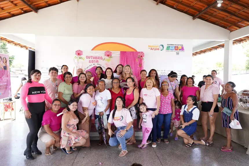 Outubro Rosa no residencial Nelson dos anjos