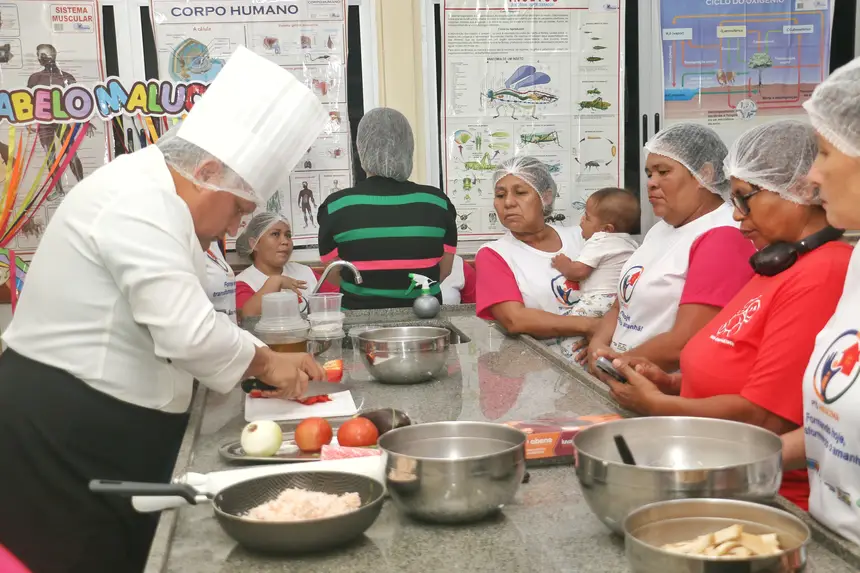 produção de "enxiridinho de camarão"