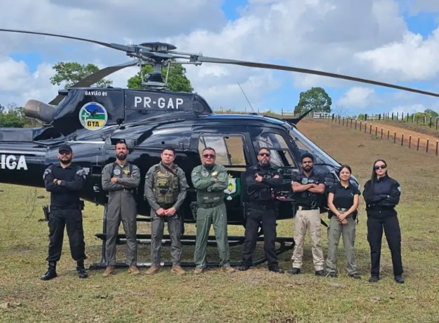 Crédito: Divulgação/Sejusp-GTA