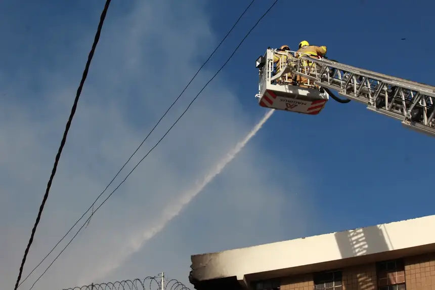Um dos marcos dos investimentos do GEA foi a auto escada mecânica 