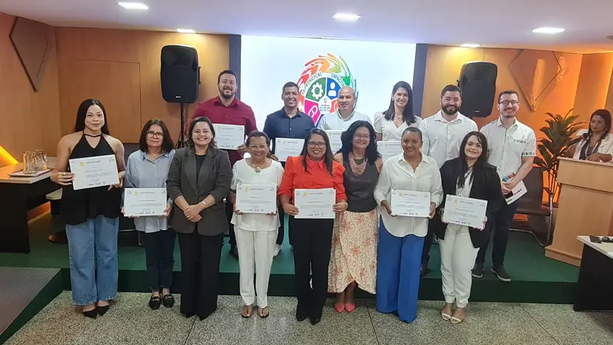 Turma de instrutores certificadas pela Casa Civil
