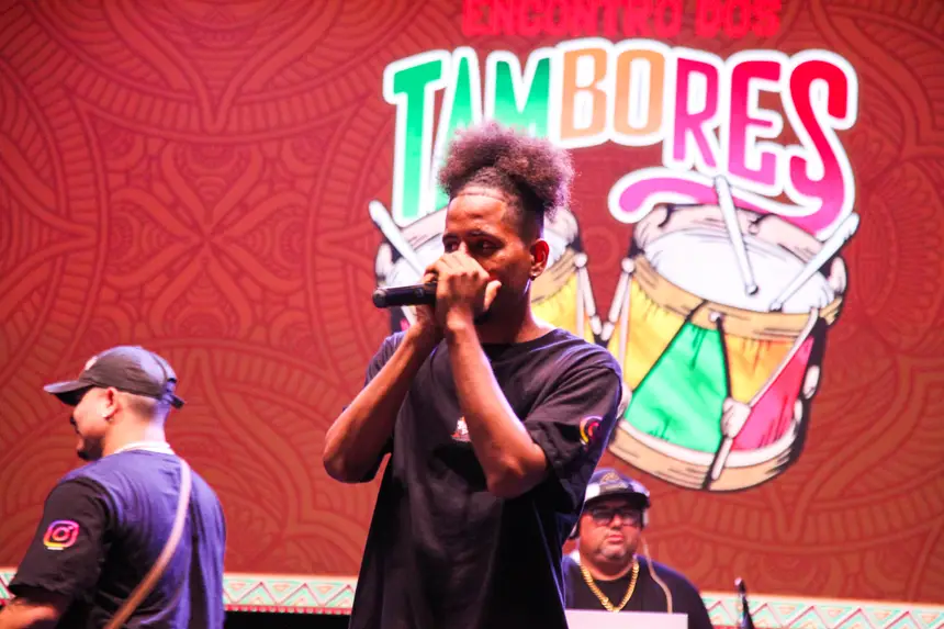 Batalha de rimas do Movimento Hip-Hop marcou a programação do 30º Encontro dos Tambores