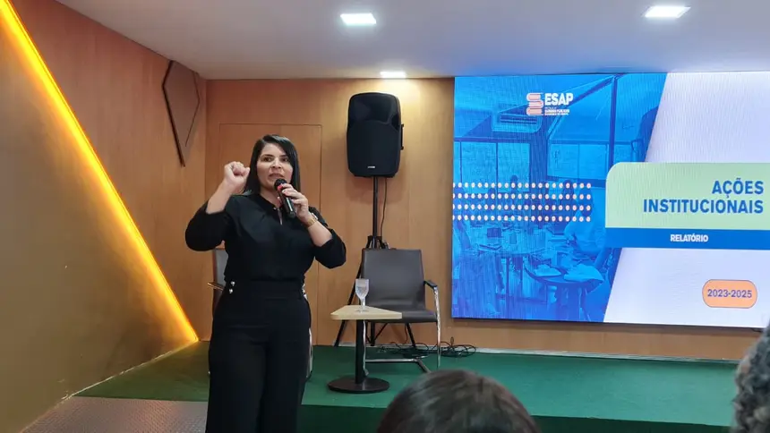 Apresentação das ações institucionais realizadas de 2023 a 2025